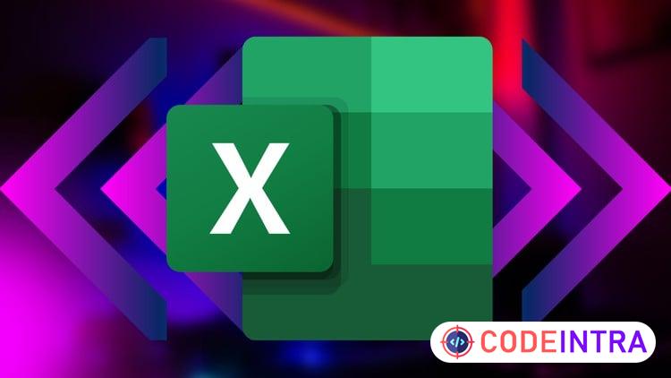 Advanced Excel Course for Job and Real World - Codeintra