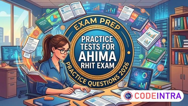 6 Full Length Practice Tests For AHIMA  RHIT Exam 2026 - Codeintra