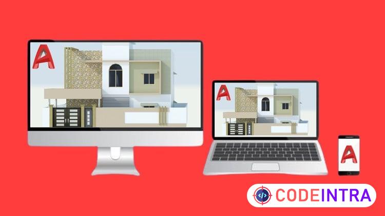 AutoCAD 3D | AutoCAD Civil & Architectural - Codeintra