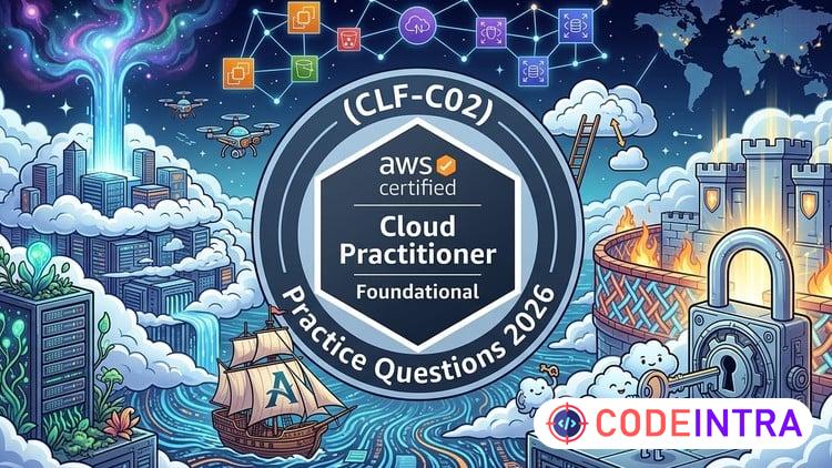 AWS Certified Cloud Practitioner (CLF-C02):6 Practice Tests - Codeintra