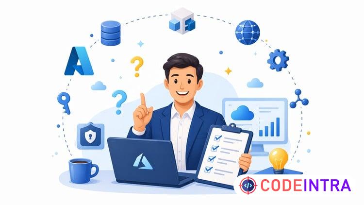 350+ Azure Interview Questions Practice Test - Codeintra