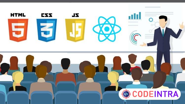 Bootcamp Développeur Web Front-End : HTML, CSS, JS, et React - Codeintra