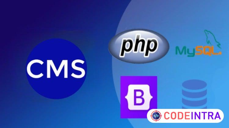 Build Complete CMS Blog in PHP MySQL Bootstrap & PDO