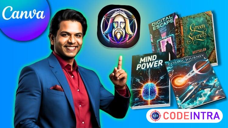 Canva & Leonardo AI Phoenix - Ebook Cover Design Mastery - Codeintra
