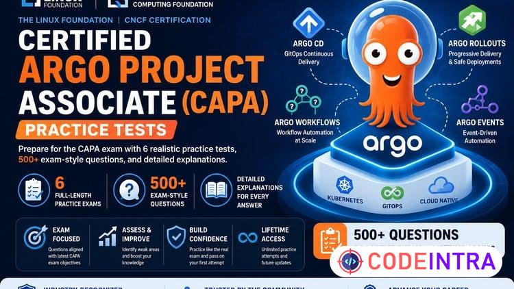 CAPA - Certified Argo Project Associate Practice Exams 2026 - Codeintra