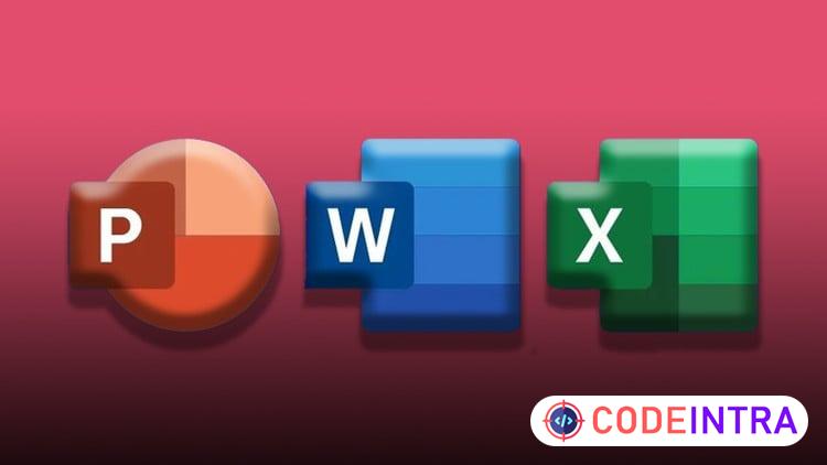 Complete Microsoft Word Excel PowerPoint Course - Codeintra