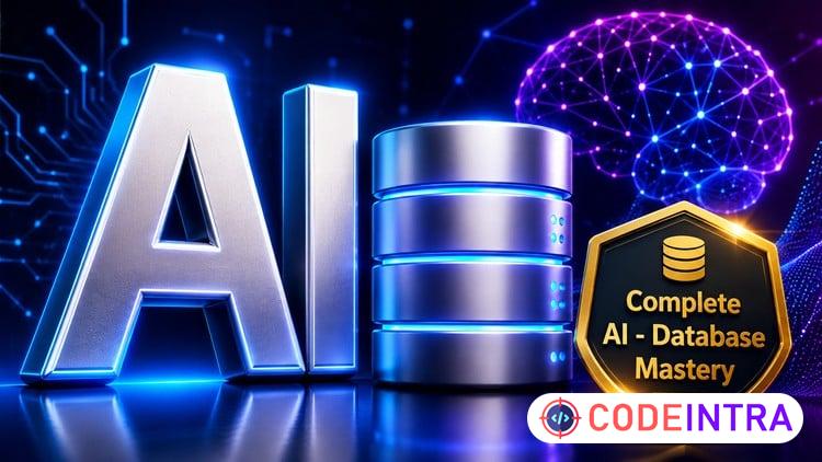 AI Database Bootcamp: Beginner to Advanced (12 Courses in 1) - Codeintra