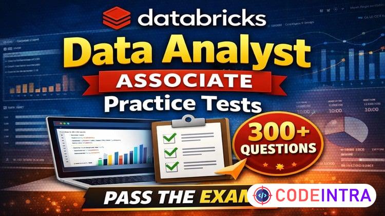 Databricks Data Analyst Assoc. Full 6 Practice Tests 2026 - Codeintra