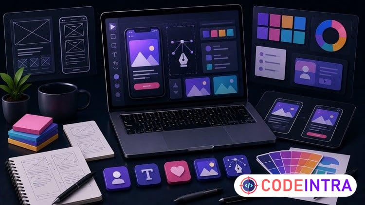 Design & UX/UI Mastery: Complete Practice Tests - Codeintra
