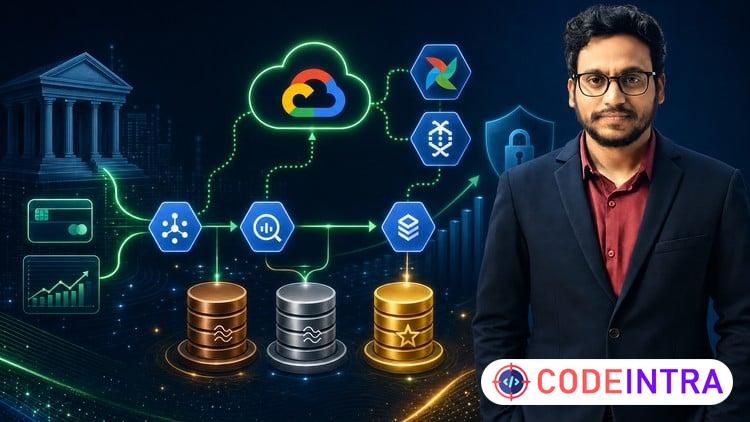 A Real Banking Project on Google Cloud for Data Engineers - Codeintra