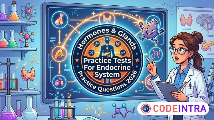 Endocrine System: Hormones & Glands – Practice Test 2026 - Codeintra
