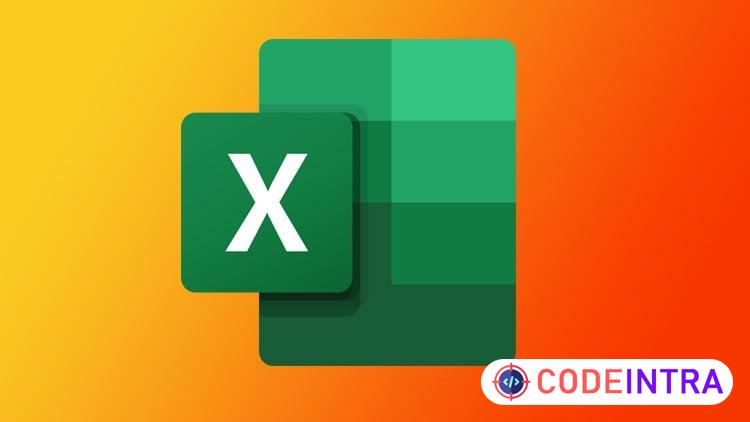 Essential Microsoft Excel from Beginner to Advance level - Codeintra
