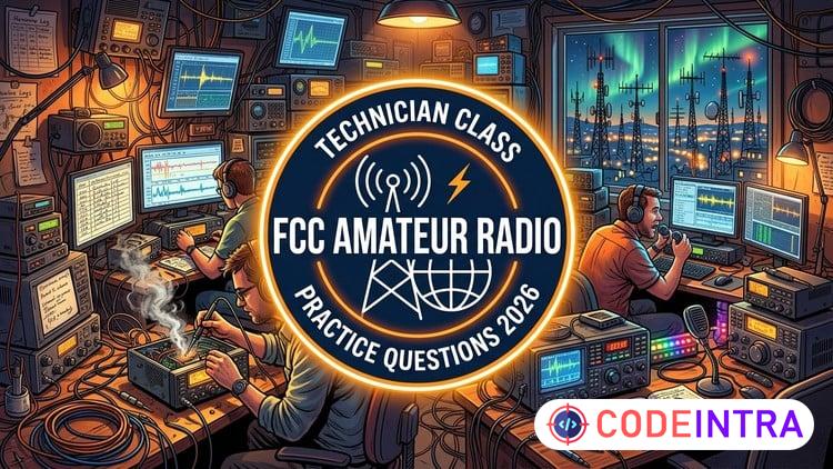 FCC Amateur Radio Technician Class Practice Tests 2026 - Codeintra