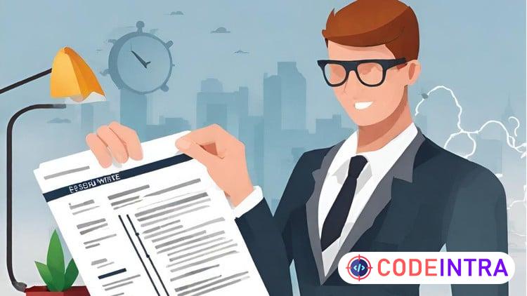 Resume, CV & Cover Letter Writing Mastery - Codeintra