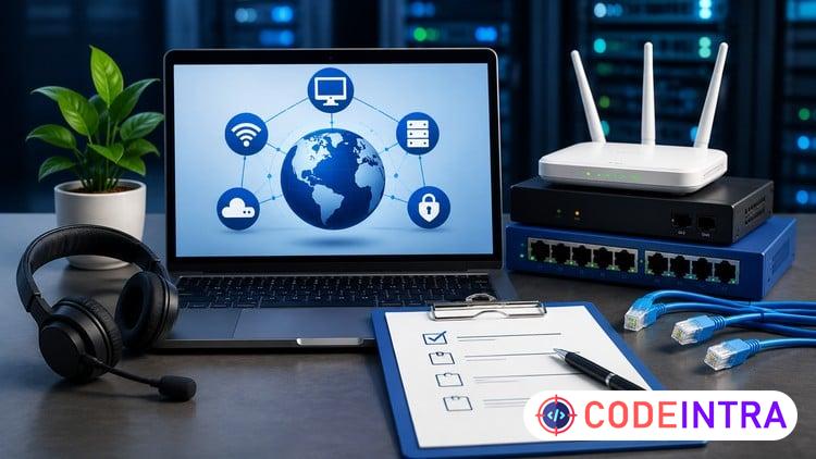 IT Support & Networking Fundamentals: Practice Tests - Codeintra