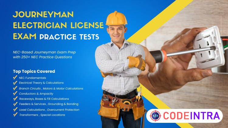 Journeyman Electrician License Exam Practice Tests