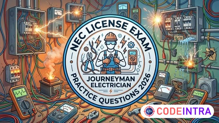 Journeyman Electrician Practice Test, NEC License Exam Prep - Codeintra