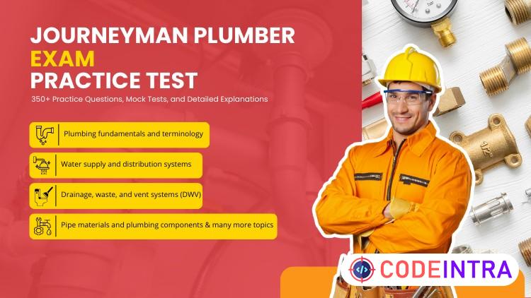 Journeyman Plumber Exam Practice Test