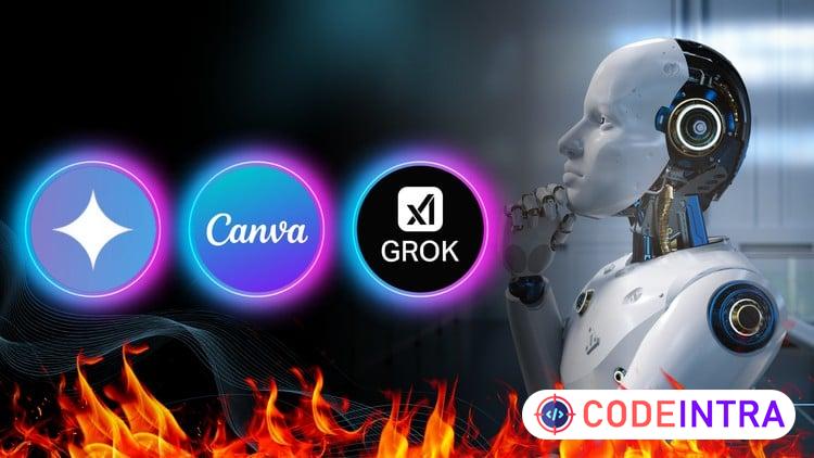 Learn Graphic Design Using AI Canva Gemini and Grok Imagine