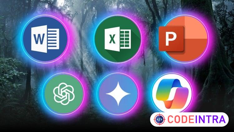Learn Microsoft Office with ChatGPT Gemini and Copilot