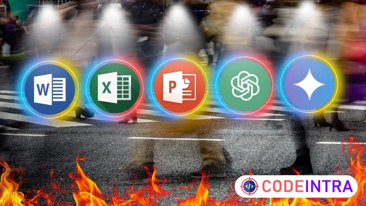 MS Office with AI - Word Excel PowerPoint ChatGpt Gemini - Codeintra