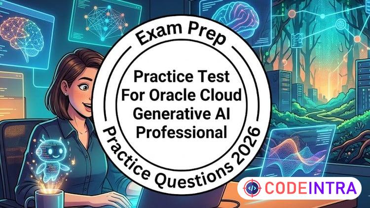 Practice Tests For Oracle Cloud Generative AI Professional - Codeintra