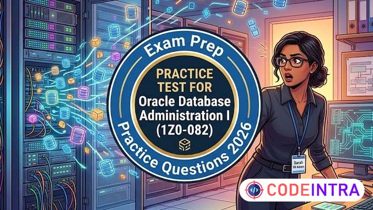 Practice Test For Oracle Database Administration I Exam 2026 - Codeintra