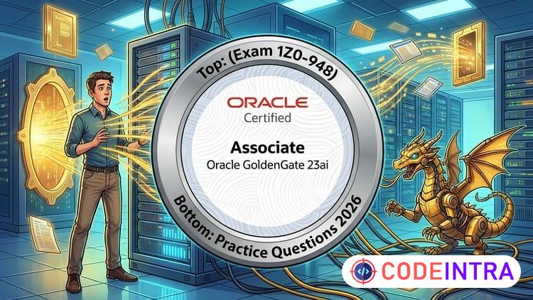 Oracle GoldenGate 23ai 1Z0-948 Practice Tests 2026 - Codeintra