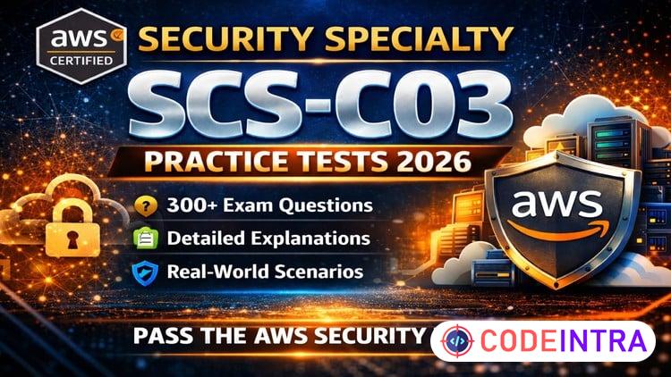 Pass AWS Security SCS-C03 Fast – 6 Full Practice Exams 2026 - Codeintra