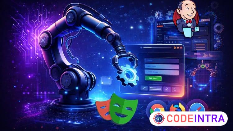 Playwright Automation with Python, Pytest, AI & Jenkins - Codeintra