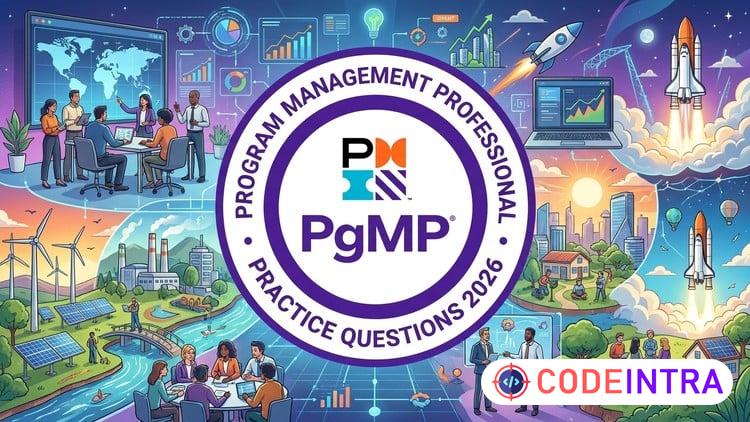 PMI PgMP Practice Tests 2026 | Exam Prep with Explanations - Codeintra