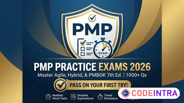 PMP Practice Exams 2026 {Unofficial} - Codeintra