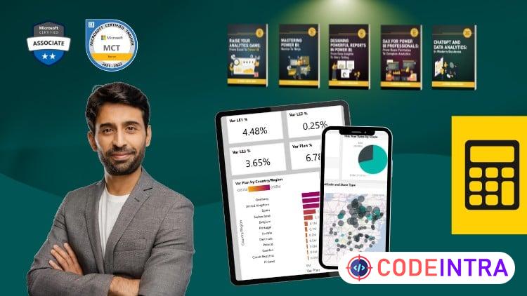 Power BI DAX Mastery: Advanced Formulas and Data Analysis - Codeintra