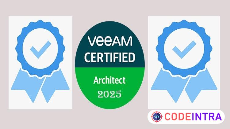 Veeam Certified Architect VMCA v12.1: Practice Tests 2026 - Codeintra