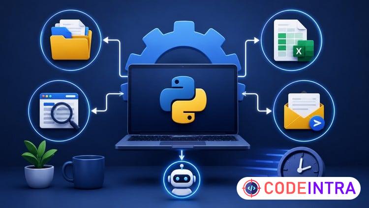 Python Automation: Save Hours with 4 Real Projects - Codeintra