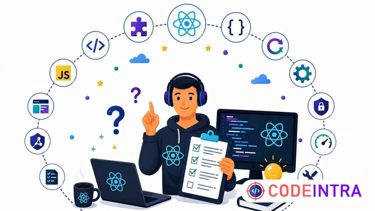500+ React JS Interview Questions with Answers 2026 - Codeintra