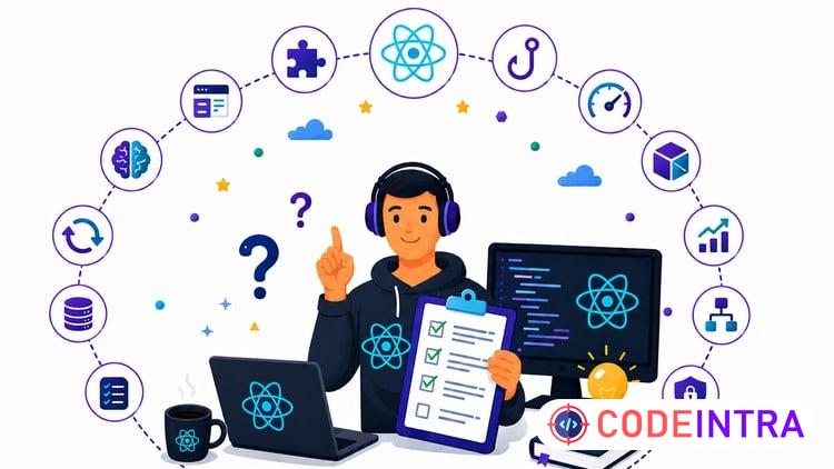 500+ React Query Interview Questions with Answers 2026 - Codeintra