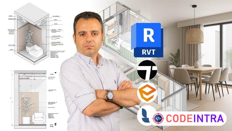 Revit 2026: Interior Design + Modeling + Rendering From Zero