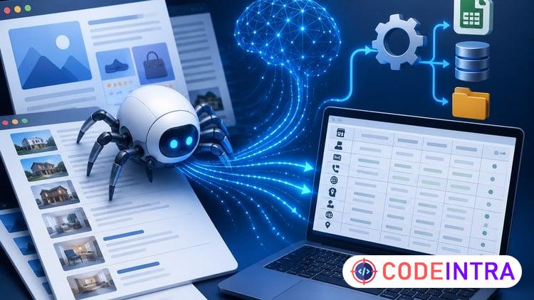 Scrape The Web Using AI - Codeintra