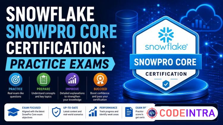 Snowflake SnowPro Core Certification: Practice Exams