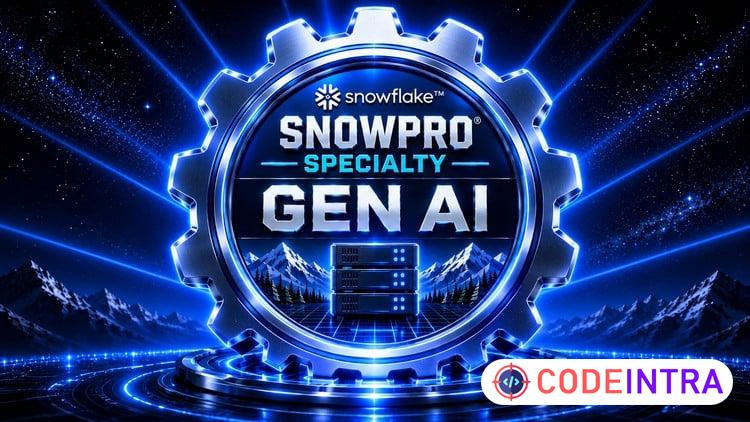 SnowPro Specialty: Gen AI — 1500 Certified Exam Questions - Codeintra