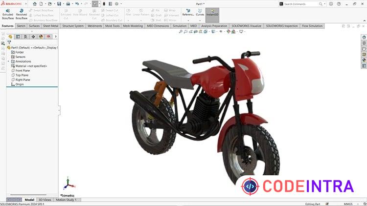 Mastering SOLIDWORKS (2024-25): A Complete Course - Codeintra