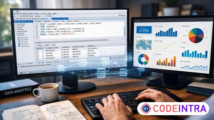 SQL & MySQL for Data Analytics: Beginner to Professional - Codeintra
