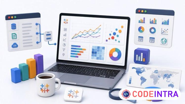 Tableau Desktop Specialist Certification: Practice Exams - Codeintra