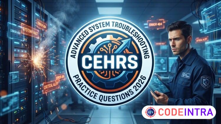 Test prep for CEHRS 2026: Advanced System Troubleshooting - Codeintra