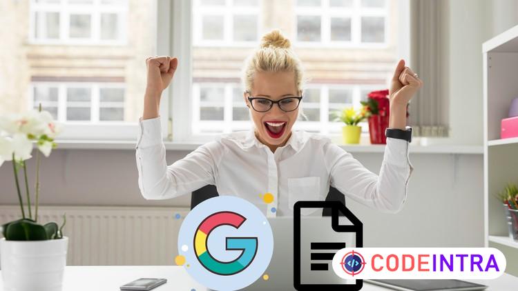 The Complete Google Sheets Course - Google Spreadsheet Tips - Codeintra