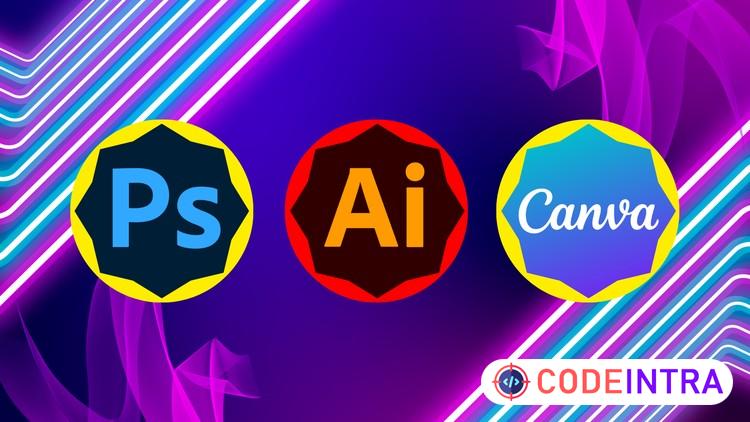 The Complete T-Shirt Design Toolkit: PS, AI & Canva - Codeintra