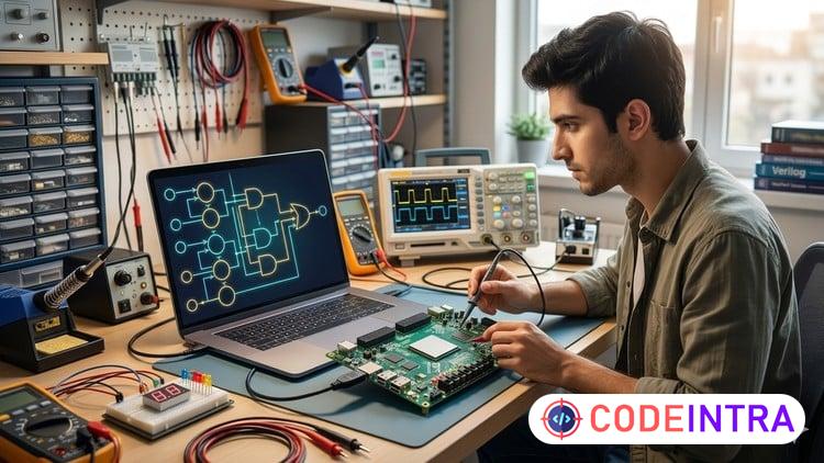 VHDL : Fully Hands on Learning Experience - Codeintra