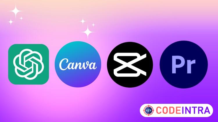 Video Editing with ChatGPT Adobe Premiere Pro Canva CapCut - Codeintra