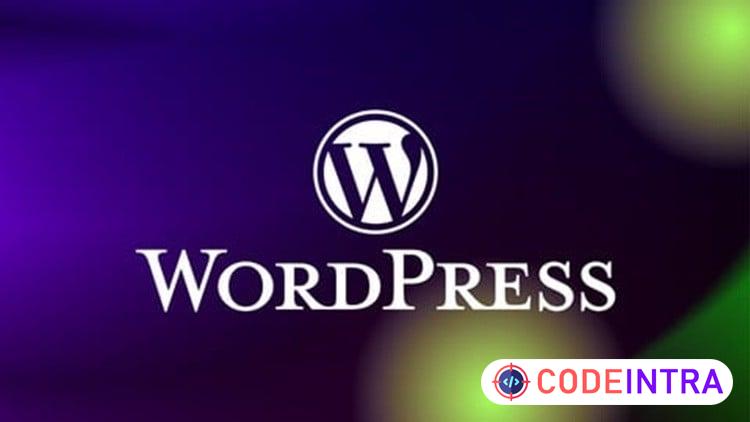 WordPress Crash Course: Build Websites Without Coding - Codeintra